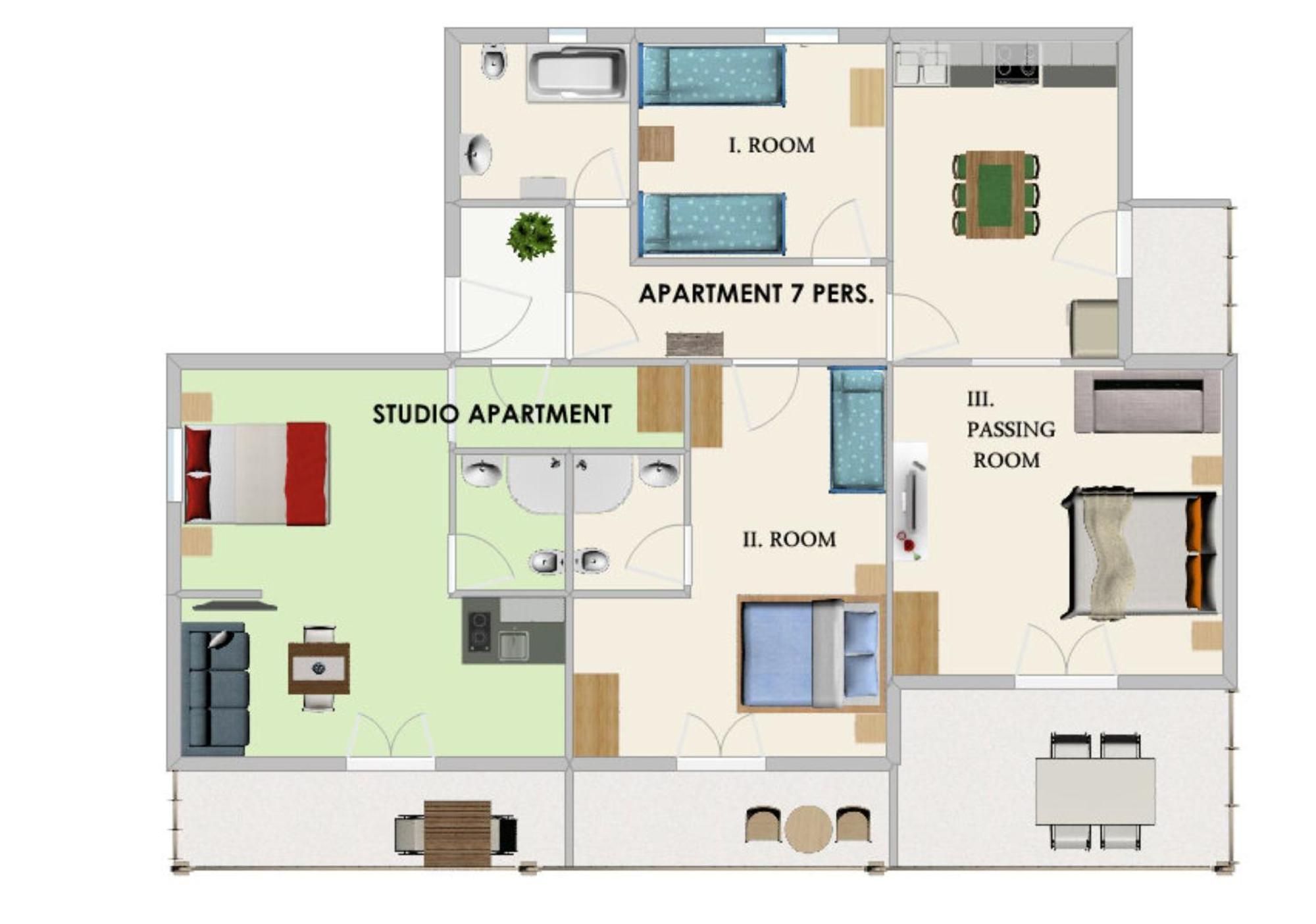 Apartments Boa Slatine Kültér fotó